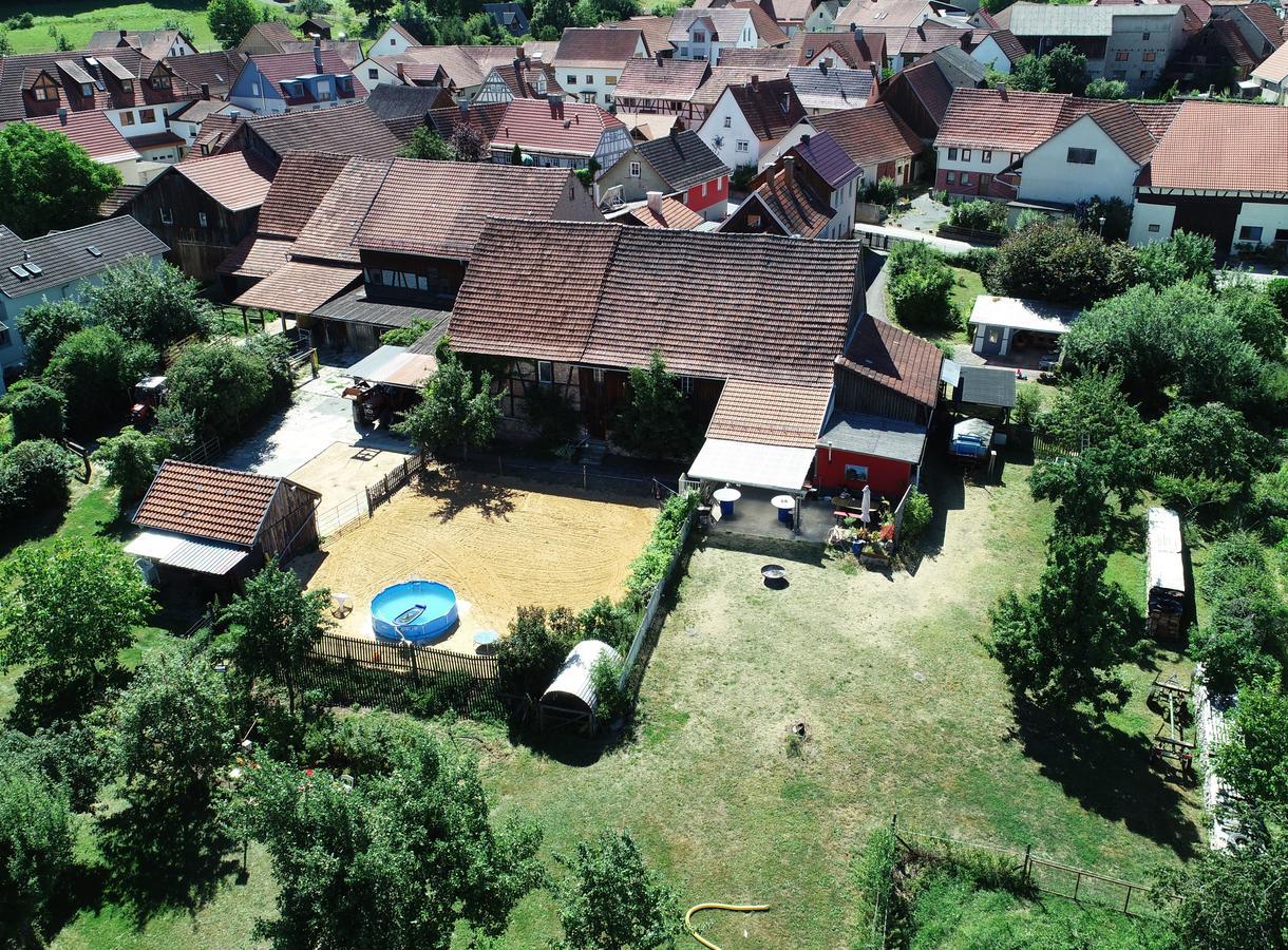 Ferienhaus Am Eisgraben Хаузен Экстерьер фото